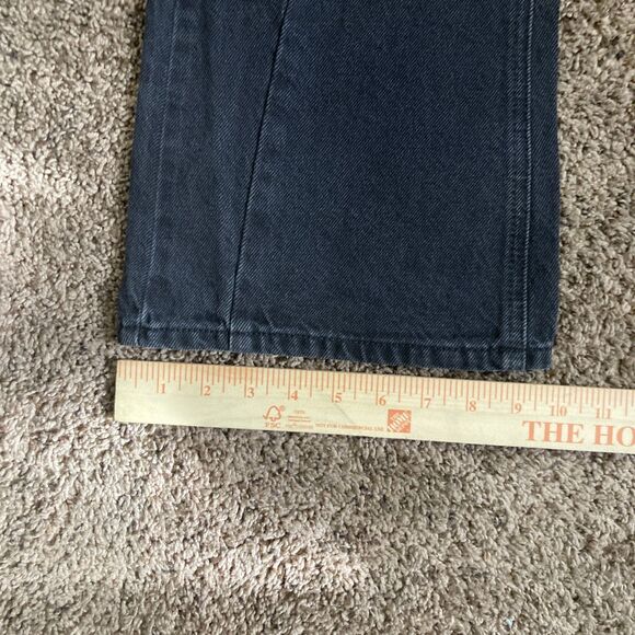 NWT Pacsun Eco Black Wave Panels High Waisted Bootcut Jeans Size 26 - Picture 9 of 15